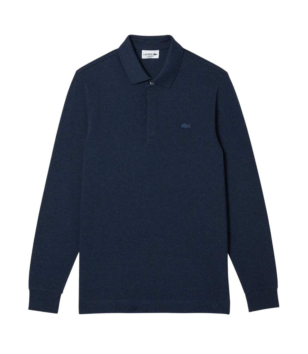 Polo Manches Longues Smart Paris Homme Bleu Marine Lacoste-1