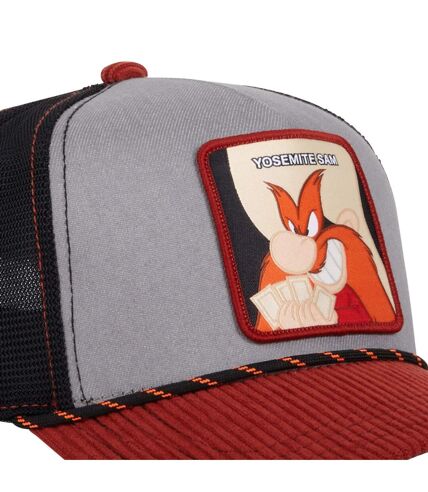 Casquette homme trucker en denim et velours Looney  Tunes Yosemite Sa Capslab