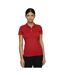 Womens/ladies Nosh4 Polo Shirt Red 4F-3