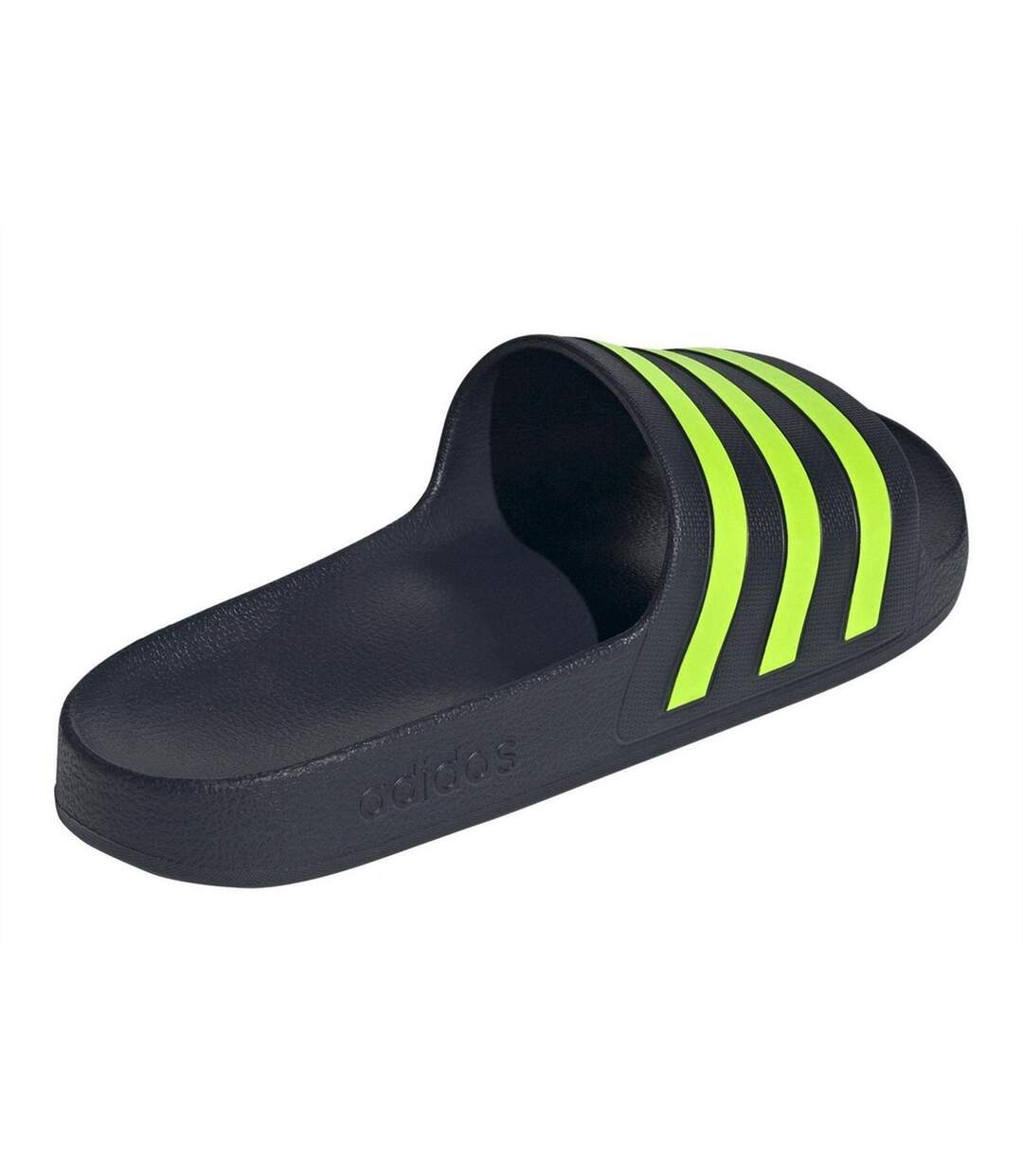 Unisex Adult Adilette Aqua Slides Legend Ink Lucid Lemon Adidas-2