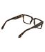 Lunettes De Soleil Motif/style Carapace De Tortue Style 8m Adulte Taille Unique Marron Foncé Off White-2