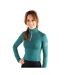 Haut thermique femme vert Hy Sport Active