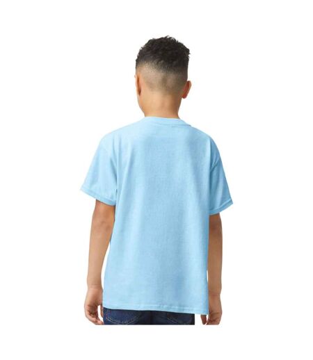 T-shirt enfant bleu clair Gildan