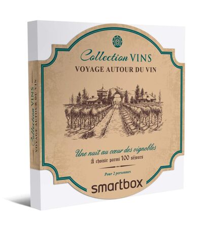 Voyage autour du vin - SMARTBOX - Coffret Cadeau Séjour