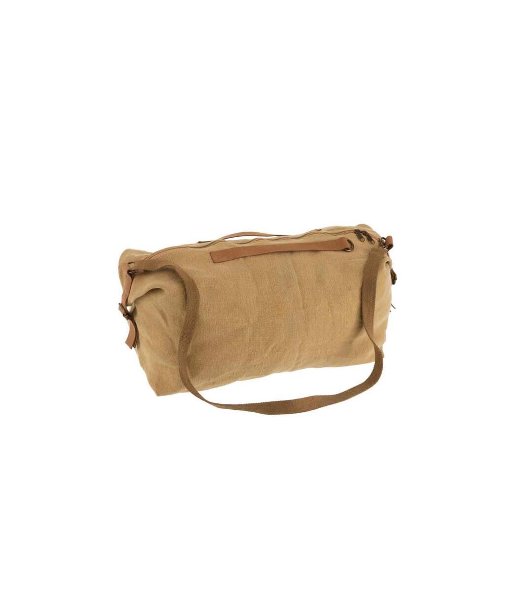 Sac de Plage Jute Lavée 60cm Beige-1