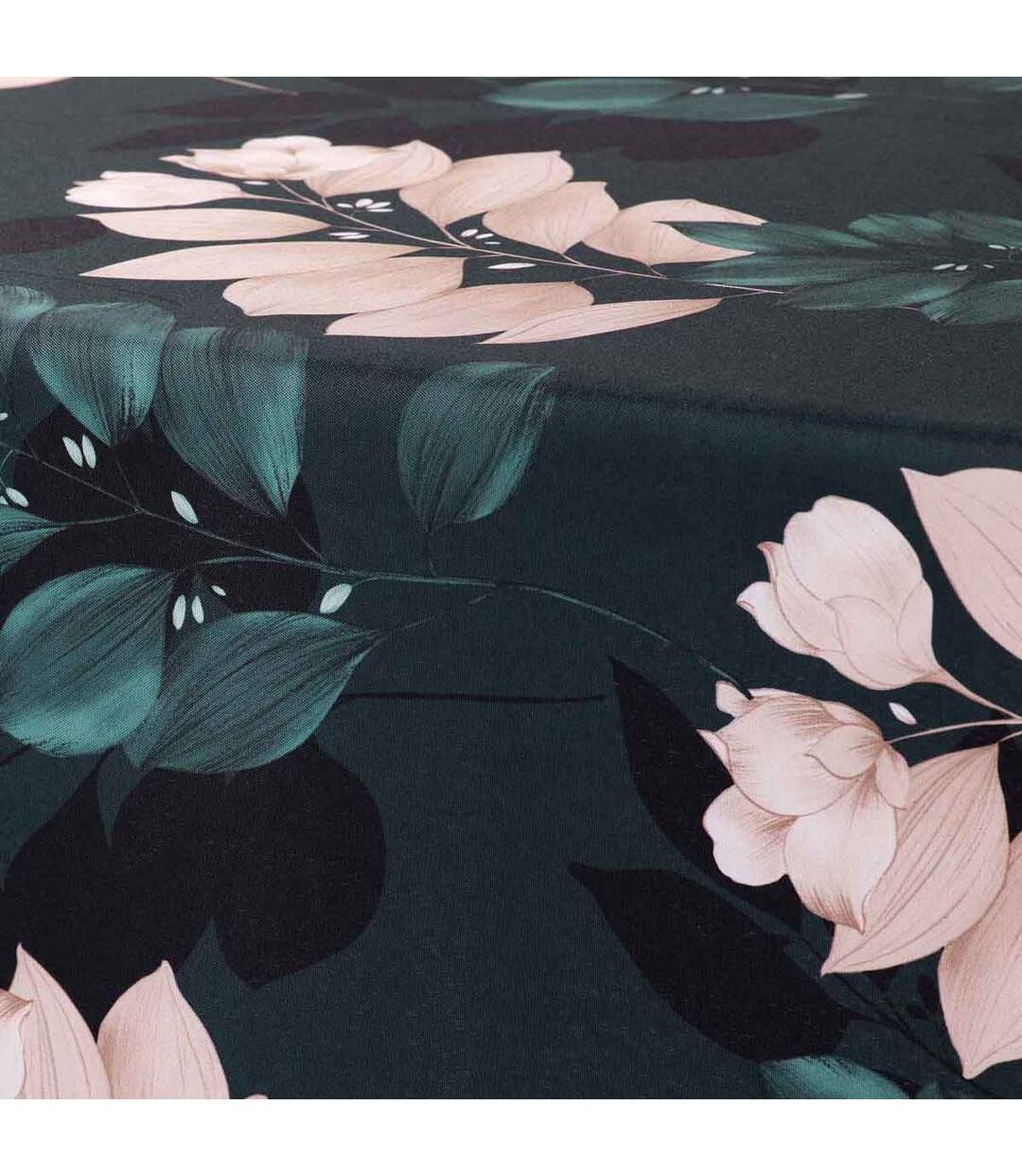 Nappe Imprimée Belline 150x200cm Émeraude-2