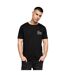 T-shirts baxley homme rouge / noir Crosshatch