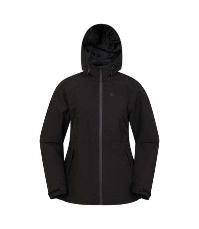 Mountain Warehouse Womens/Ladies Vancouver II Waterproof Jacket (Black) - UTMW2018