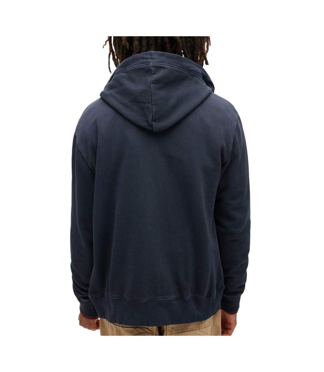 Sweat zippé marine homme superdry plain hood - xxl-2