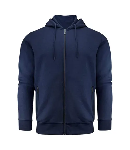 Mens Westwood Heights Full Zip Hoodie Navy James Harvest