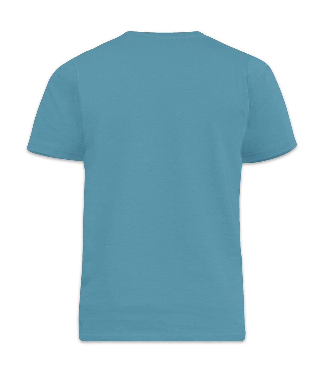 T-shirt D555 Flyers Homme Bleu Sarcelle Duke-3