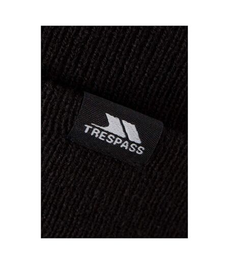 Unisex adult littlebrook beanie black Trespass