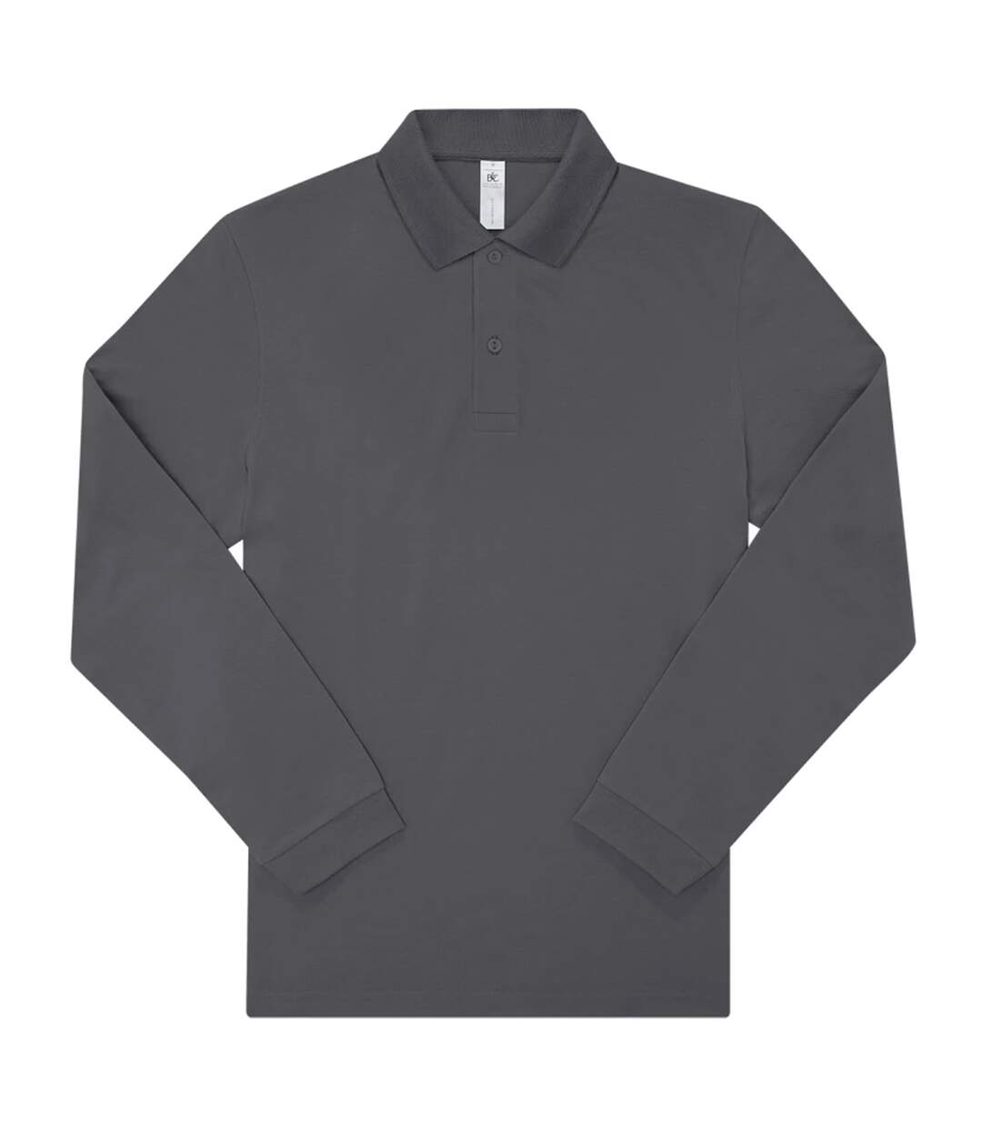 Polo My Polo Adulte Gris Foncé Uni B&C-1