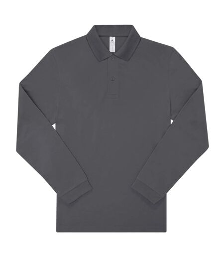Polo My Polo Adulte Gris Foncé Uni B&C