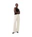 Pantalon De Costume Motif/style Plissé Harry Femme Crème French Connection-1