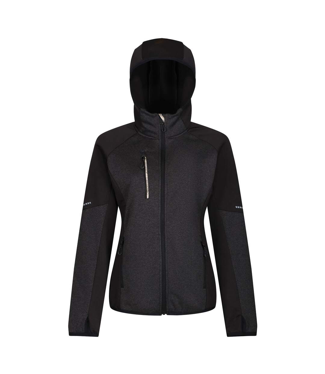 Veste polaire x-pro coldspring femme gris chiné / noir Regatta-1