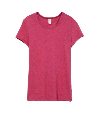 Alternative Apparel - T-shirt 50/50 - Femme (Rose) - UTRW6009
