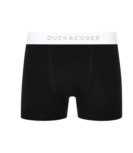 Pack of 3  Mens sagnet boxer shorts  grey/white/black Duck and Cover