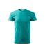 T-shirt Heavy New Homme Bleu Plage Malfini-1