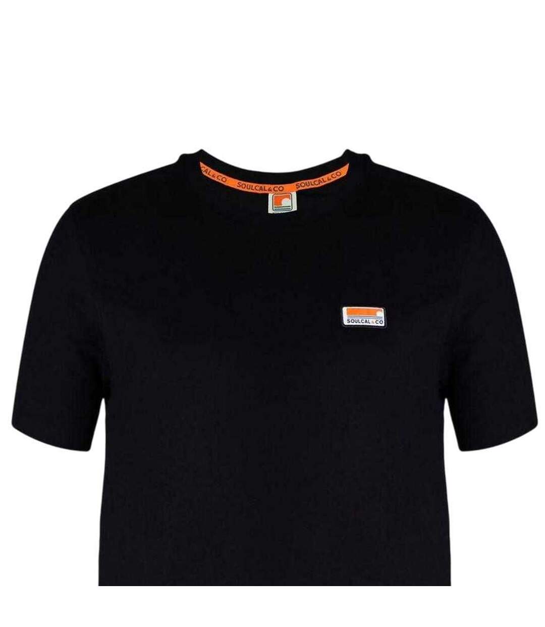 Mens Regular T-shirt Black SoulCal-3