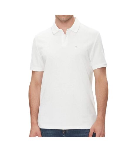 Polo blanc homme calvin klein jeans refineds