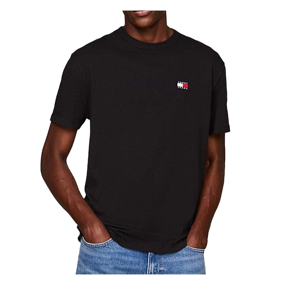 T-shirt Noir Homme Tommy Hilfiger Badge - L-1