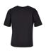 T-shirt Basic Femme Noir Build Your Brand-2