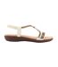 Sandales Novi Femme Blanc Lunar-1