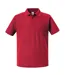 Mens Authentic Eco Polo Shirt Classic Red Russell-1