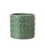 Cache-Pot Déco en Céramique Folny 17cm Vert-1
