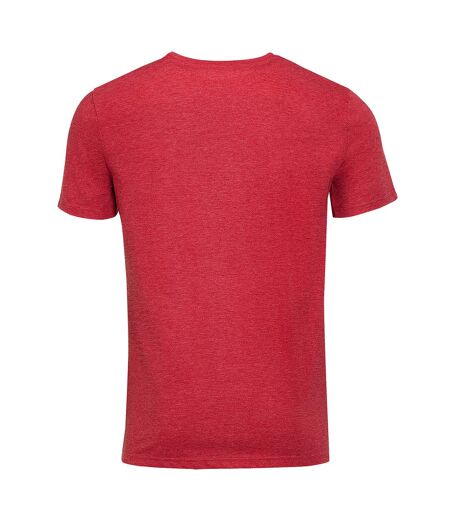 SOLS Mens Mixed Short Sleeve T-Shirt (Heather Red)