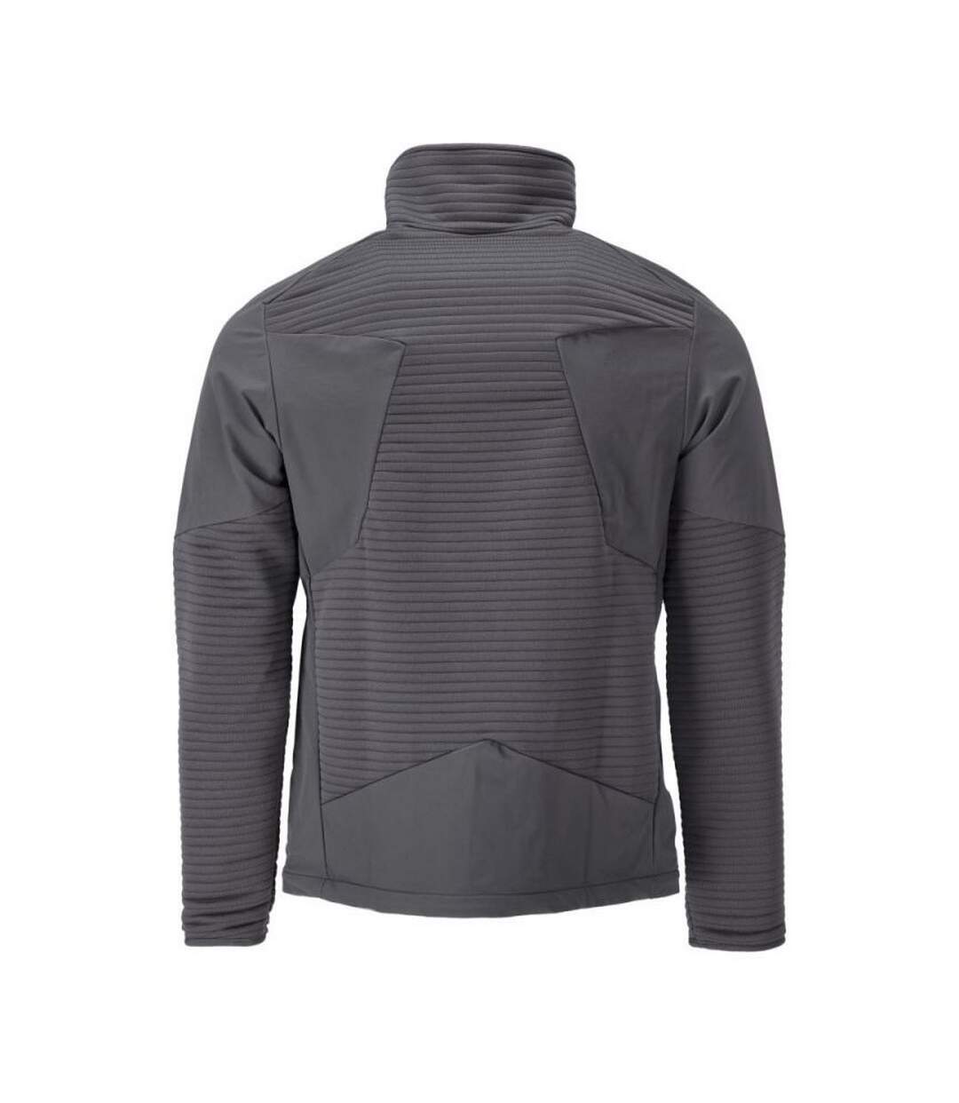 Mens Customised Fleece Jacket Stone Grey Mascot-2