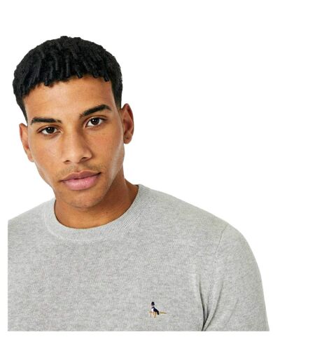 Pull Motif/style Logo Seabourne Homme Cendre Claire Chiné Jack Wills