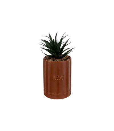 Plante Artificielle en Pot Joy 20cm Marron