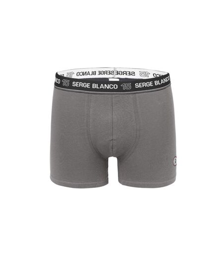 Lot de 2 Boxers homme avec surpiqûres Class Serge Blanco