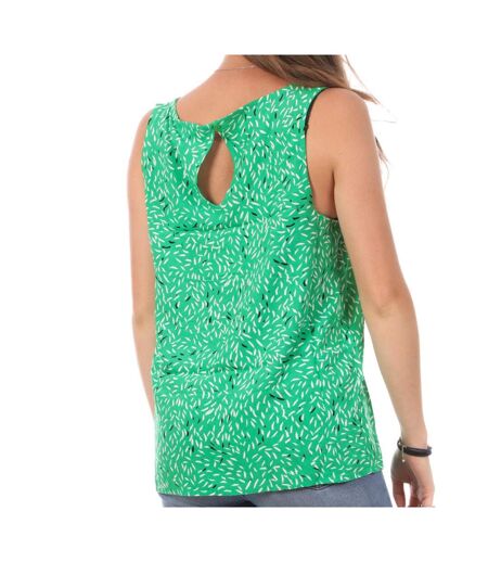 Débardeur imprimé vert femme vero moda easy - l