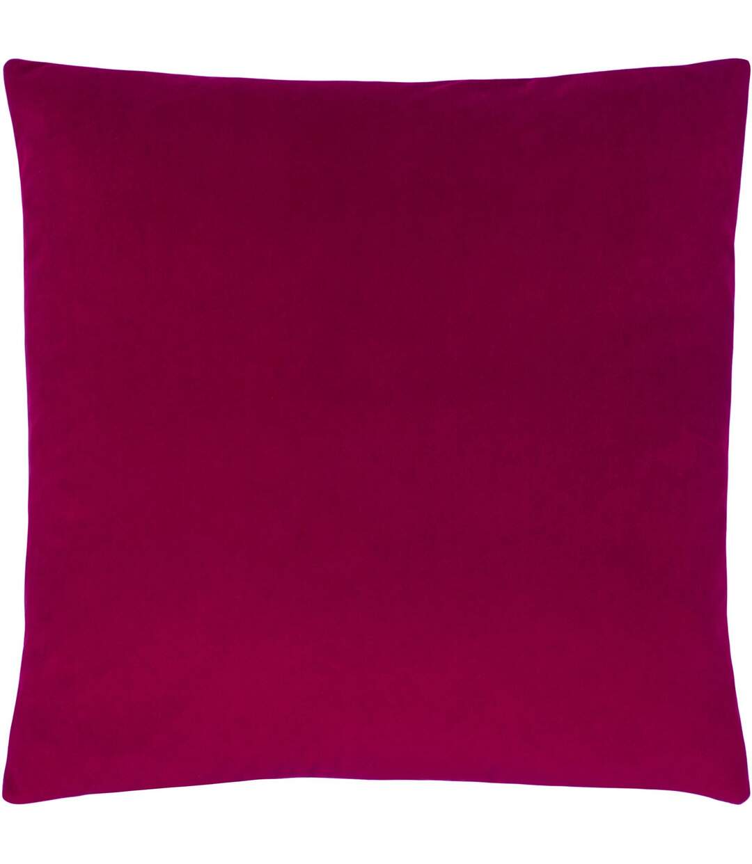 Sunningdale velvet cushion cover 50cm x 50cm cerise Evans Lichfield