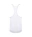 Mens muscle vest top white Tombo-2