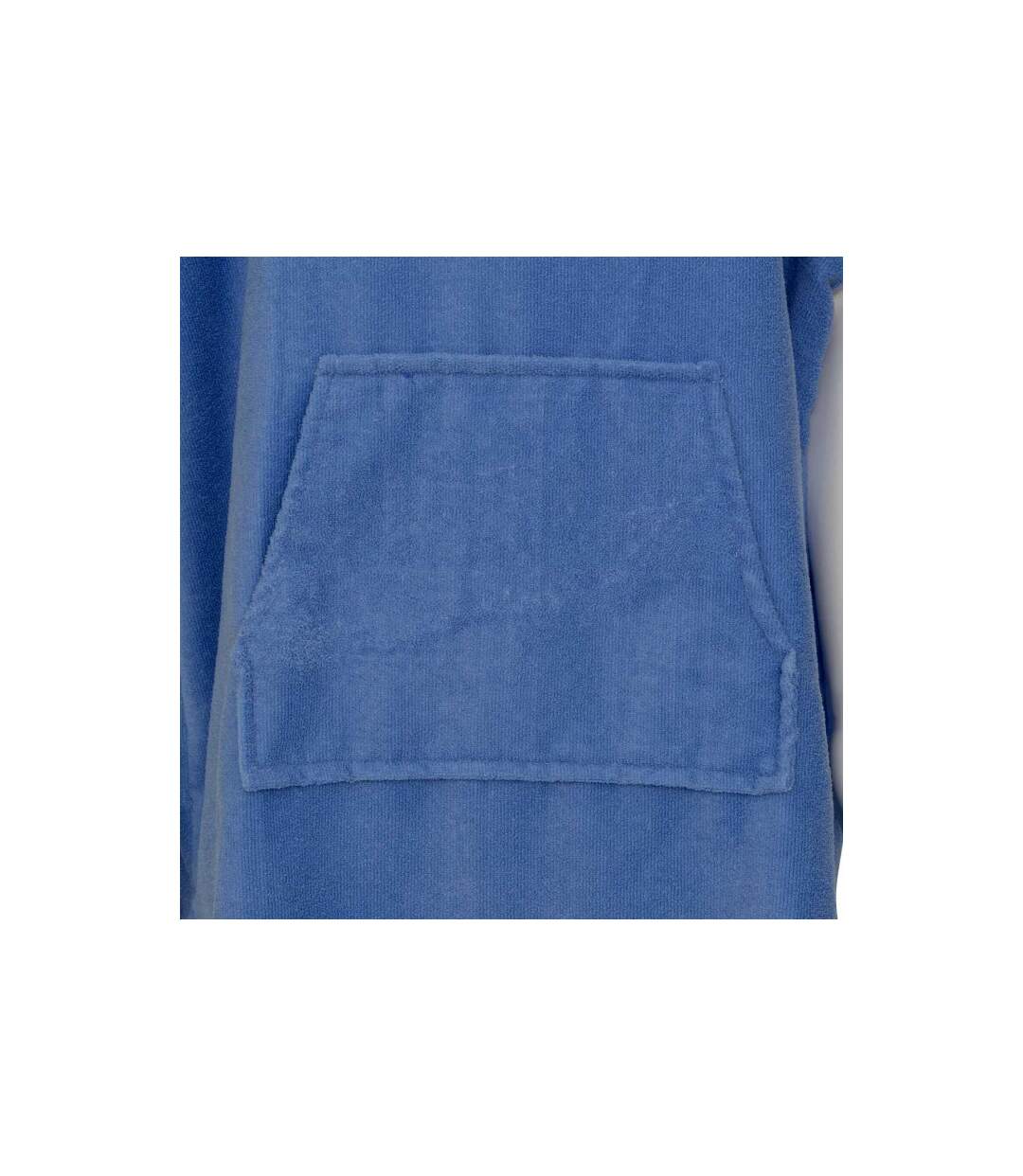 Poncho de Plage en Microfibre Azul 80x100cm Bleu-5