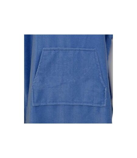 Poncho de Plage en Microfibre Azul 80x100cm Bleu