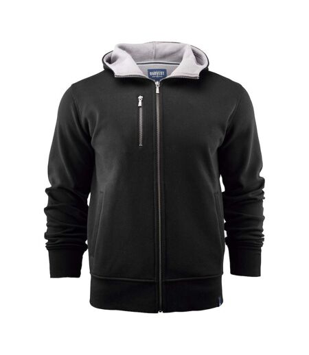 Veste À Capuche Homme Noir James Harvest