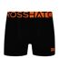 Boxers Dumas Homme Rouge Orange Crosshatch-3