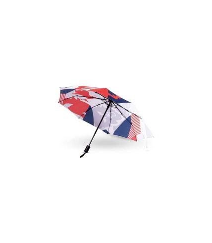 England FA Folding Umbrella (Red/White/Navy) (One Size) - UTBS3381