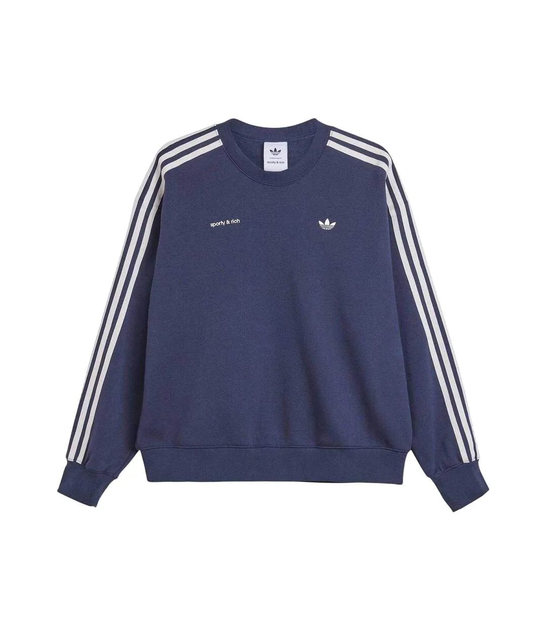 Sweat Originals Sporty & Rich Femme Bleu Marine Nuit Adidas-2