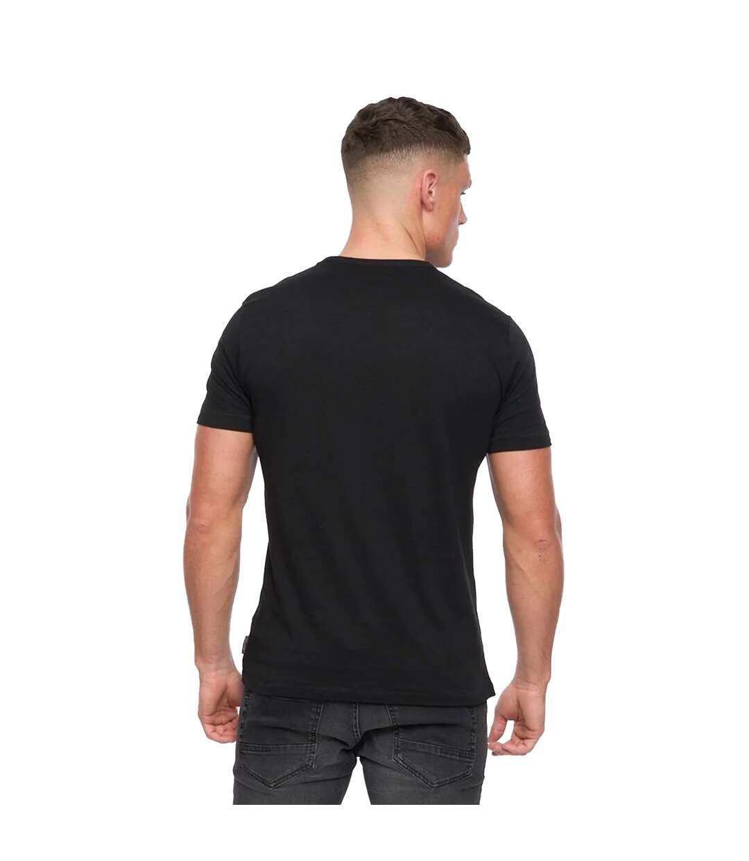 Mens fcuk chest build t-shirt black French Connection-2