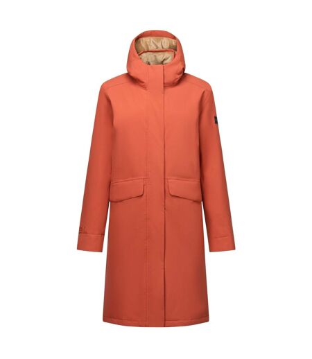 Veste Imperméable Ramona Femme Rouge Orange Beige Regatta