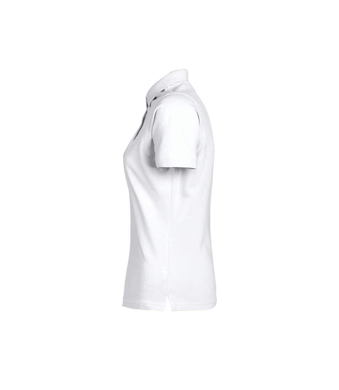 Polo Surf Femme Blanc Printer-3