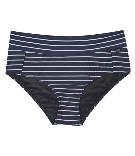 Slip De Bain Paloma Femme Bleu Marine Blanc Regatta