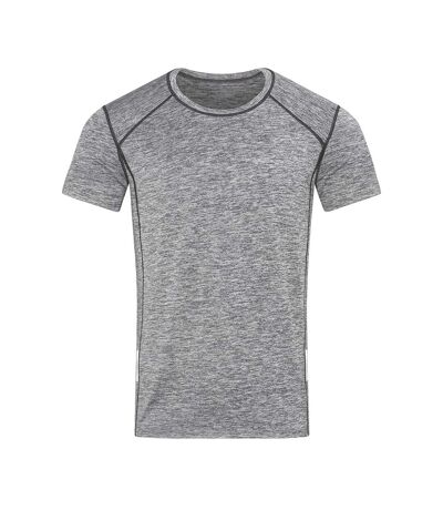 Stedman Mens Sports Reflective Recycled T-Shirt (Heather) - UTAB512