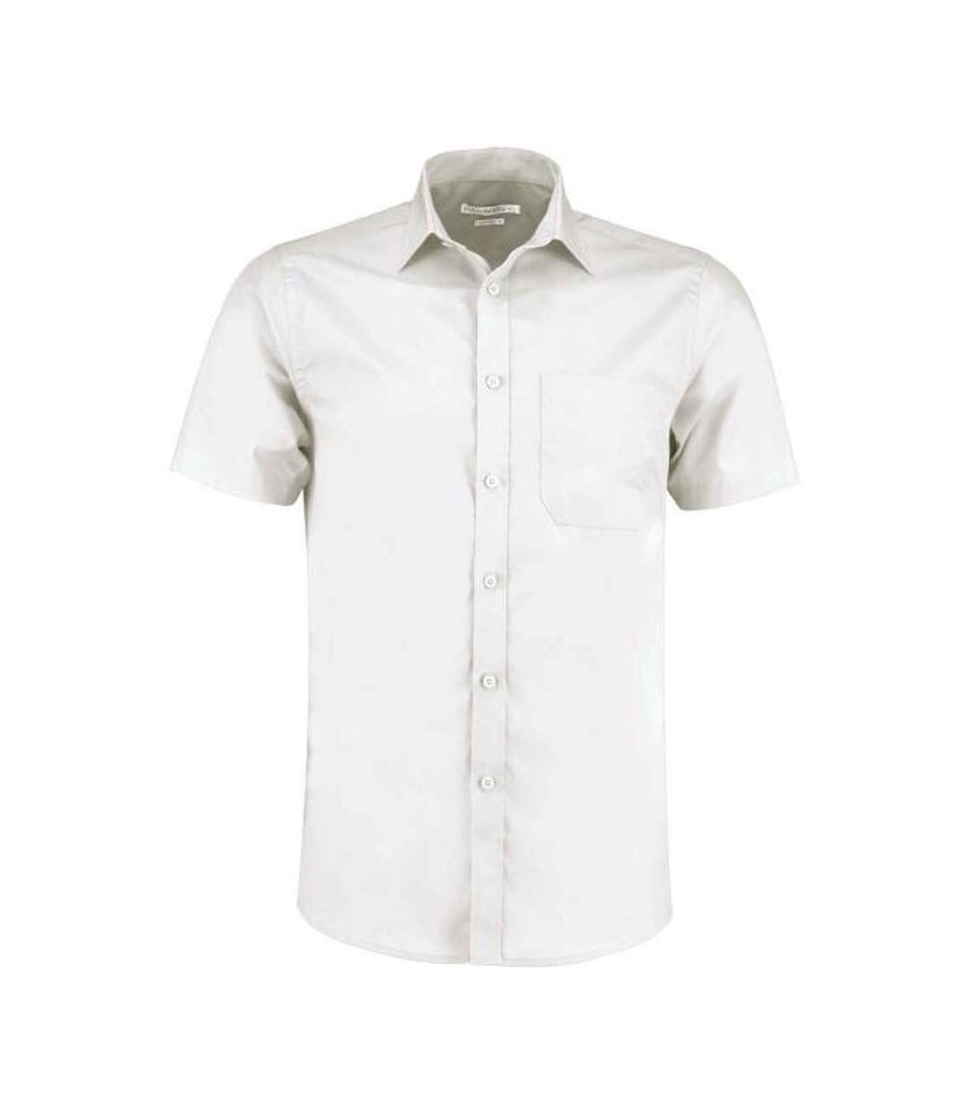 Chemise Manches Courtes Homme Blanc Kustom Kit-1